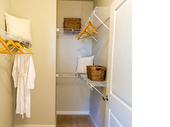 Huge closets